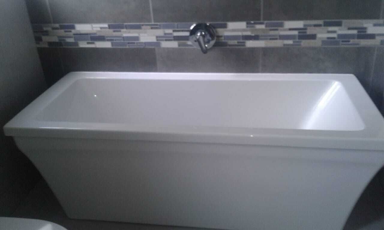 Bath 1 Burst Pipe repair AFTER