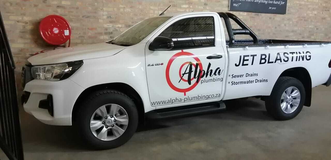 Jet Blasting Voertuig