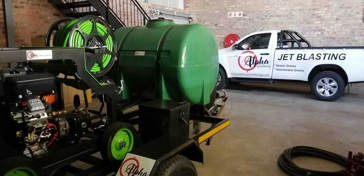 Jet Blasting Voertuig Toerusting 2