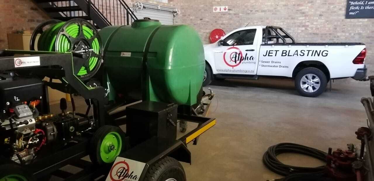 Jet Blasting Voertuig Toerusting