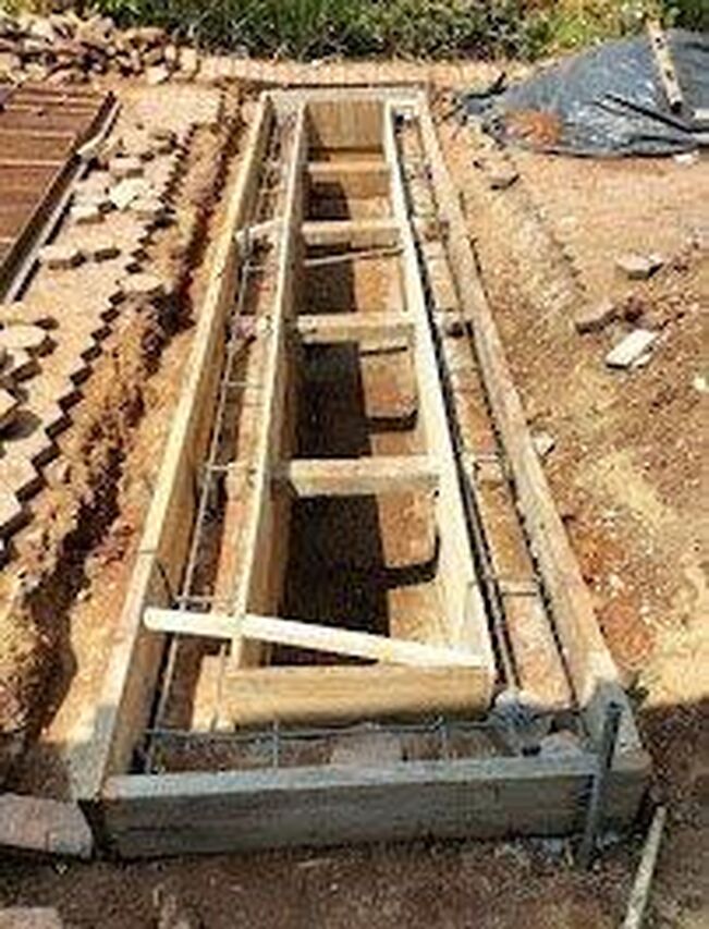 Stormwater drain installtion before