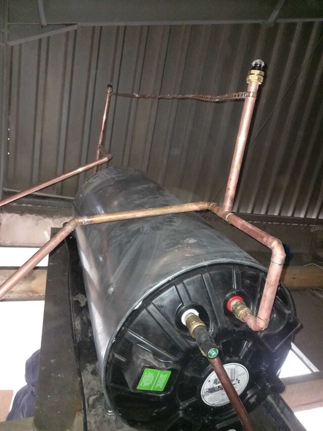 Alpha installed geyser 2