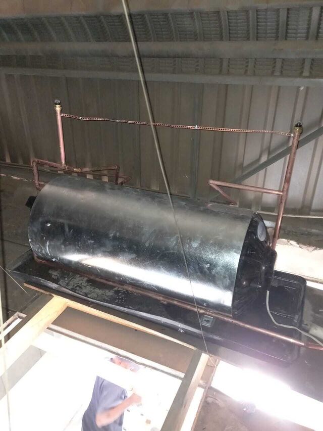 Alpha installed geyser