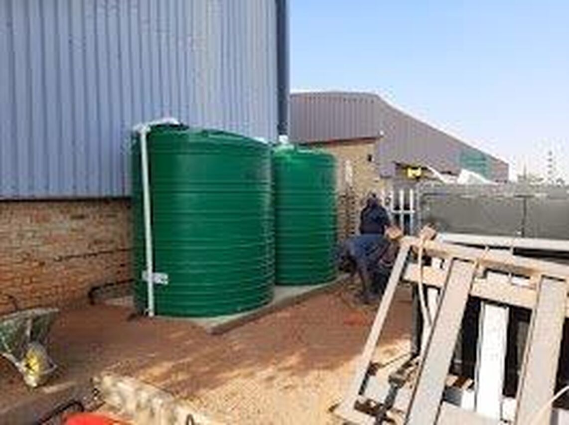 Rain water harvesting installtion