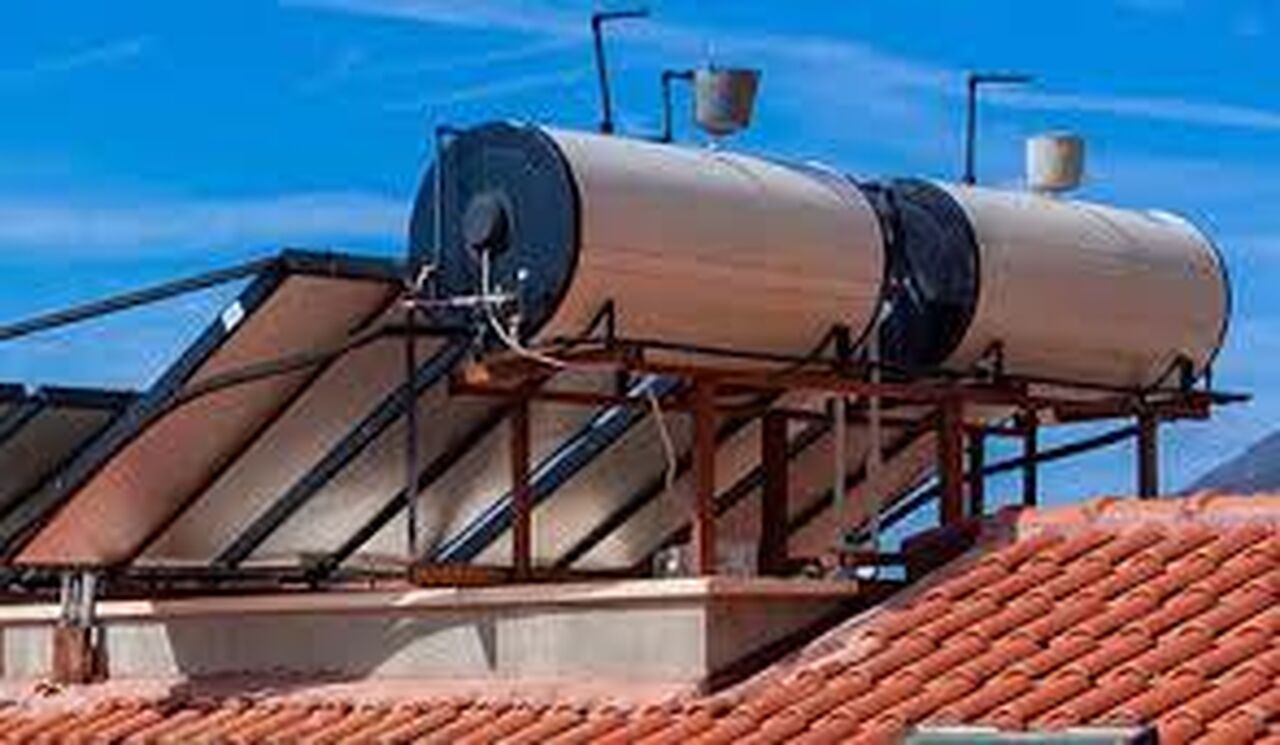 Solar Geyser installation 3