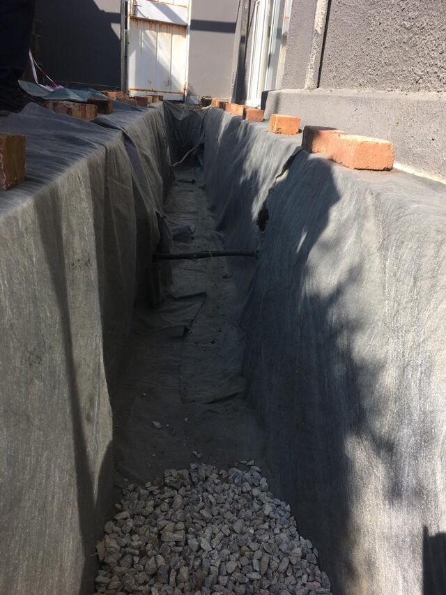 Subsoil Drain in Progress 21