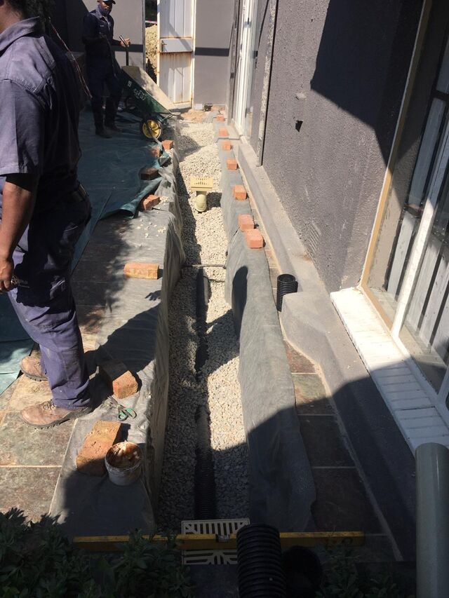 Subsoil Drain in progress 32