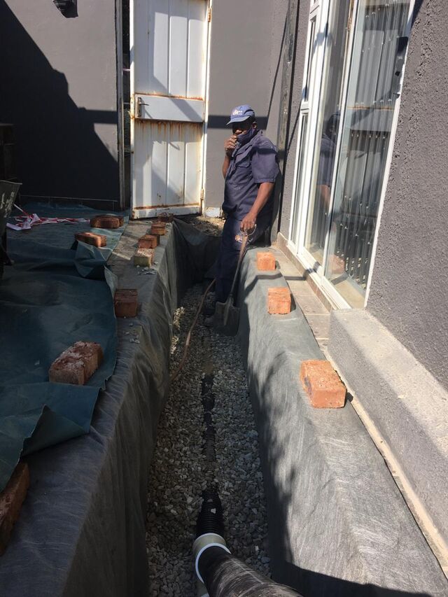 Subsoil Drain Installation in progress 6