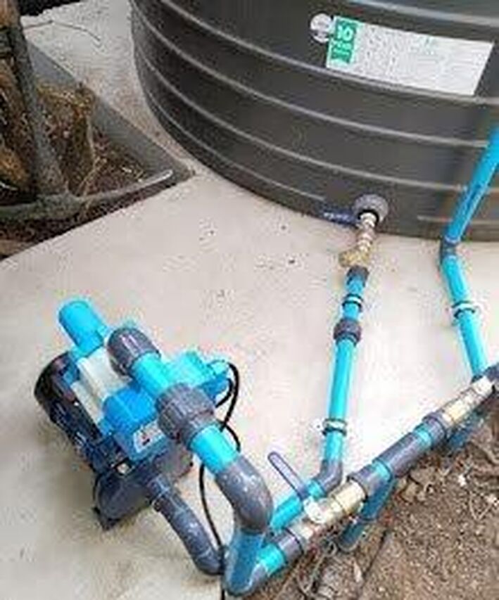 Booster pump installtion